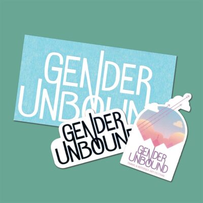 Three Gender Unbound Stickers